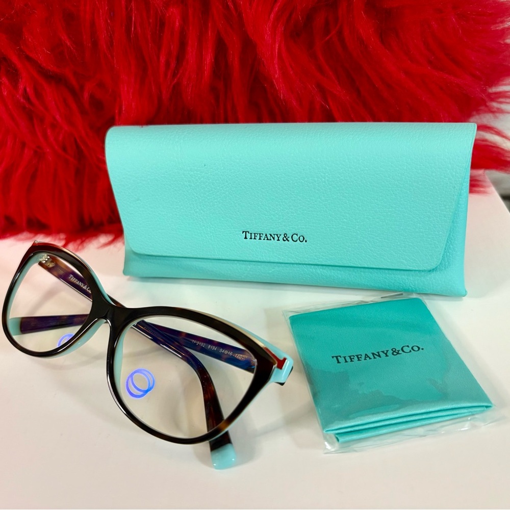 Tiffany & Co. Black Cateye Glasses